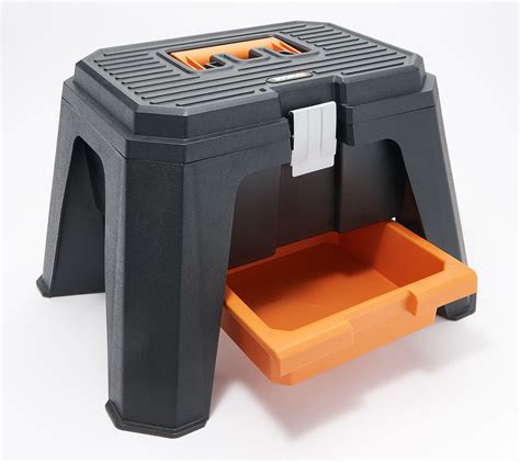 tool box step stool combination